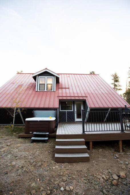 Little Gem Lodge Unique Mtn A-Frame W Hot Tub Black Hawk Exterior photo