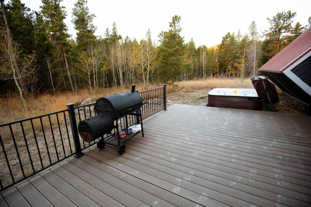 Little Gem Lodge Unique Mtn A-Frame W Hot Tub Black Hawk Exterior photo
